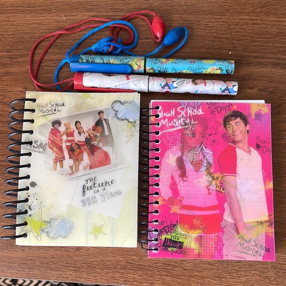 High School Musical Notebook and Pens